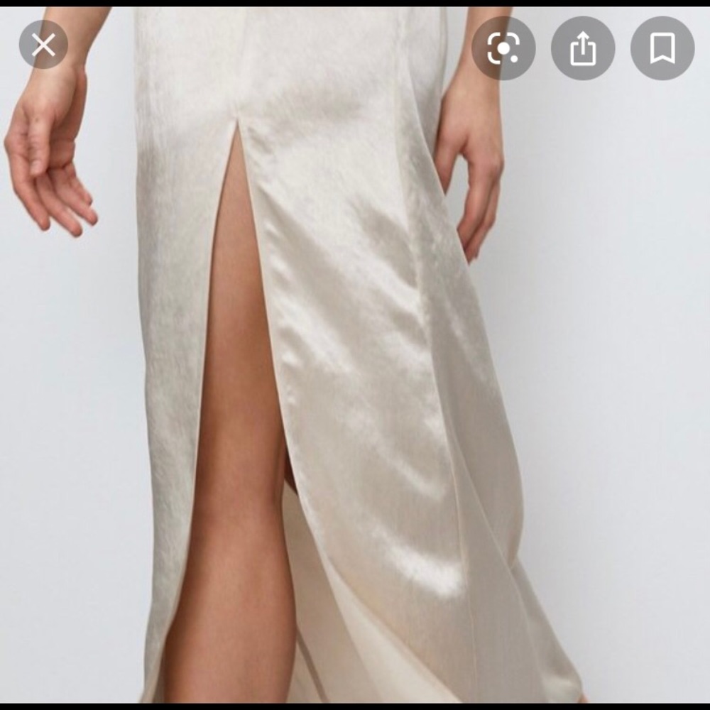 NWT Aritzia Babaton Aldus Skirt in Denude - Picture 6 of 7